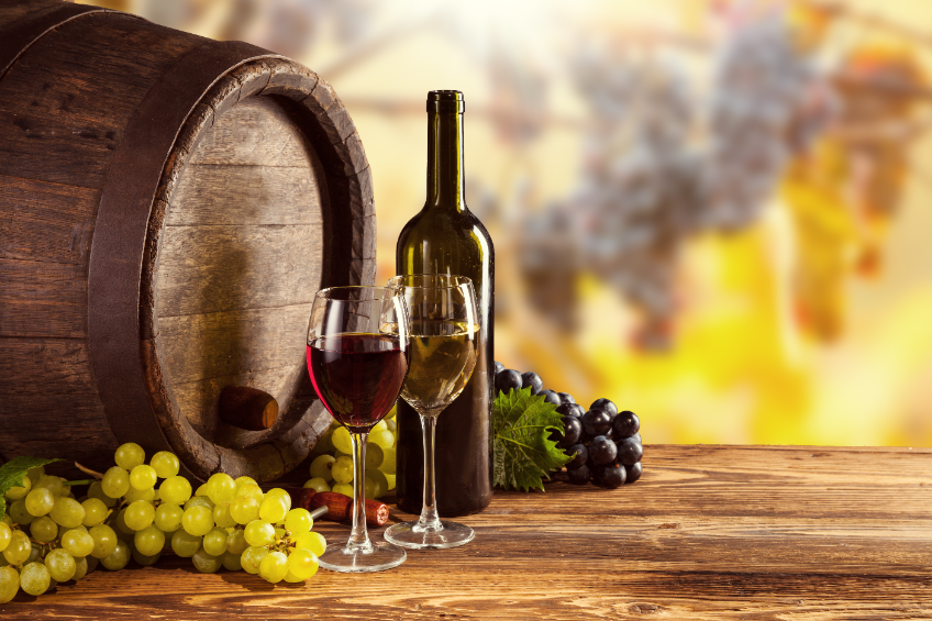 alkohol. bor, szőlő