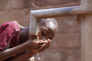 afrika, víz, szegénység